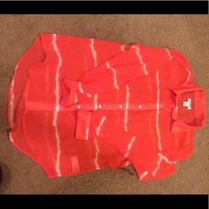 NWT Old Navy long sleeve button down top